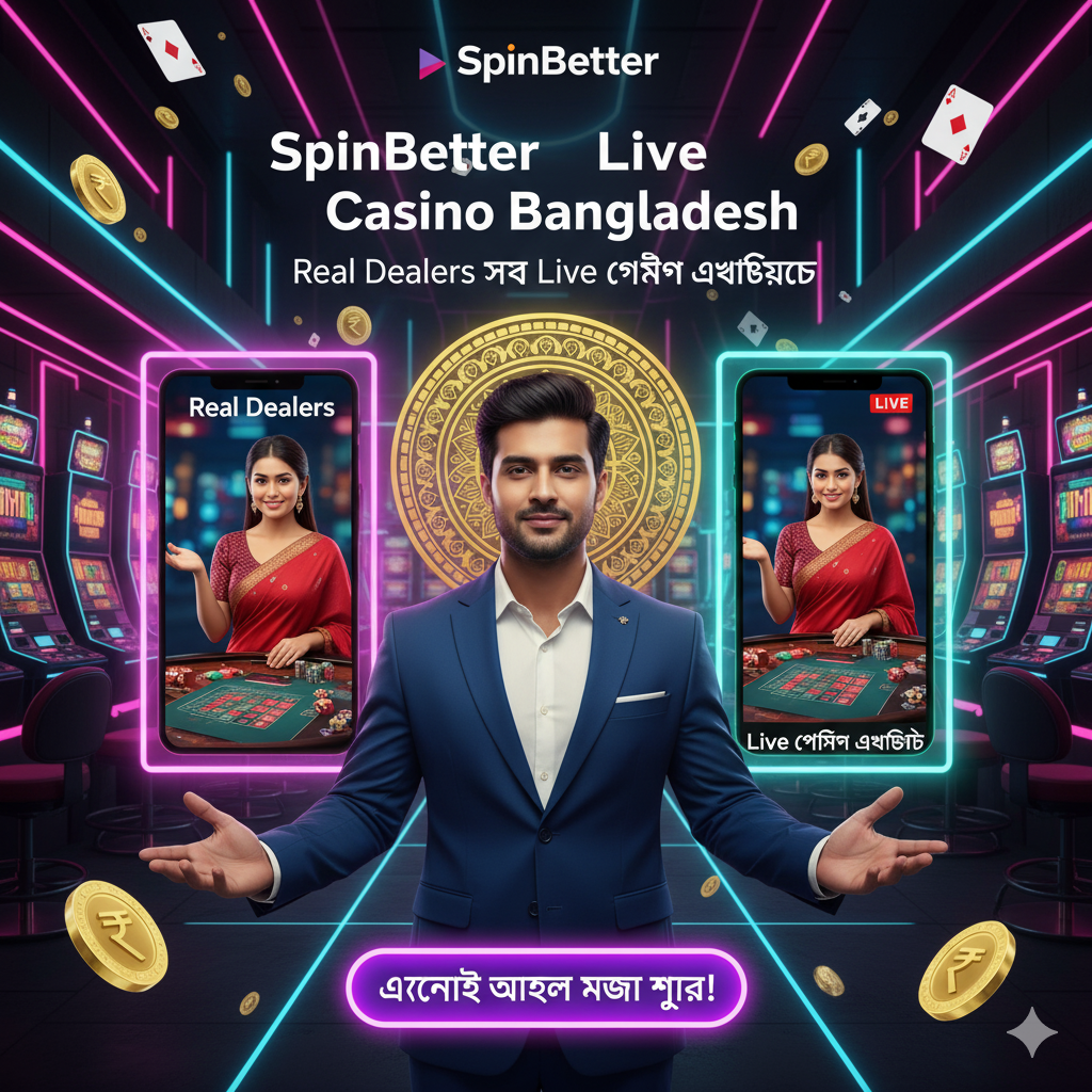 SpinBetter Live Casino Bangladesh – Real Dealers সহ Live গেমিং অভিজ্ঞতা
